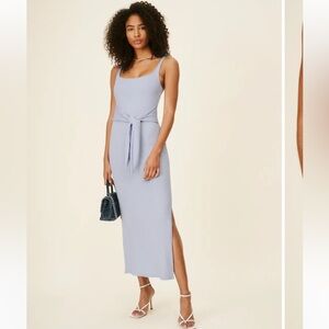 Reformation Hosby Dress Sky - Size XS